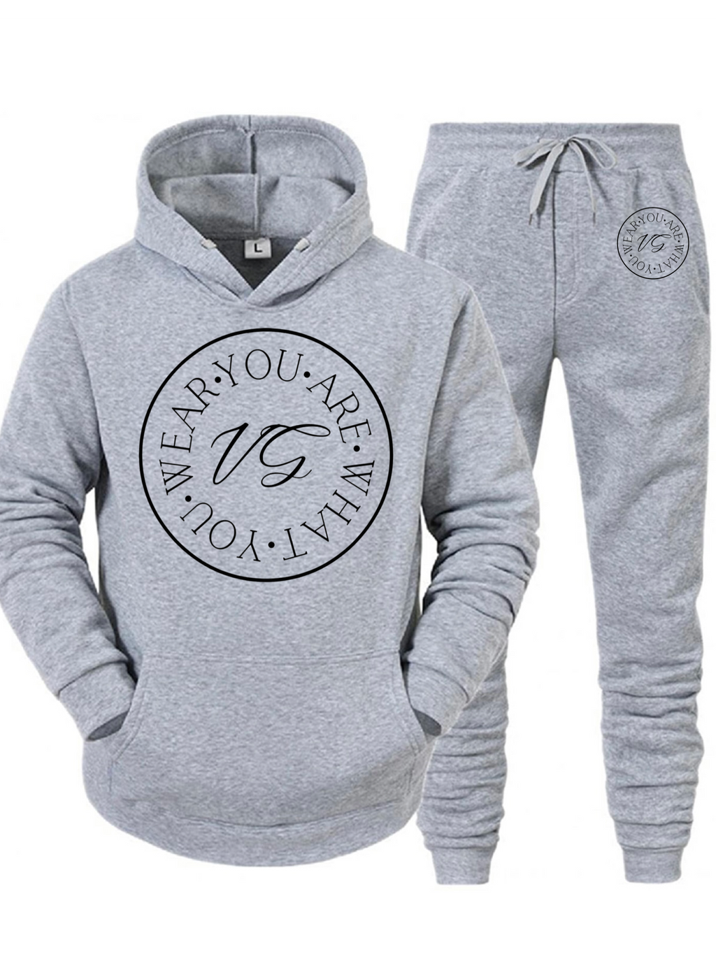 VG Stamp Hooded Jogger Set