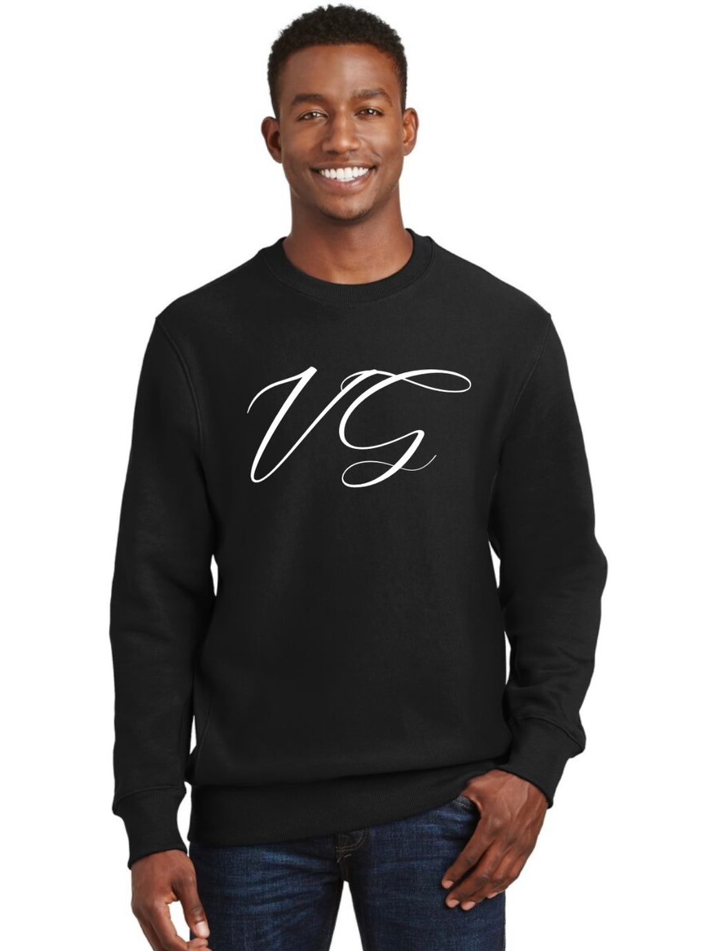 VG Logo Crewneck Sweater