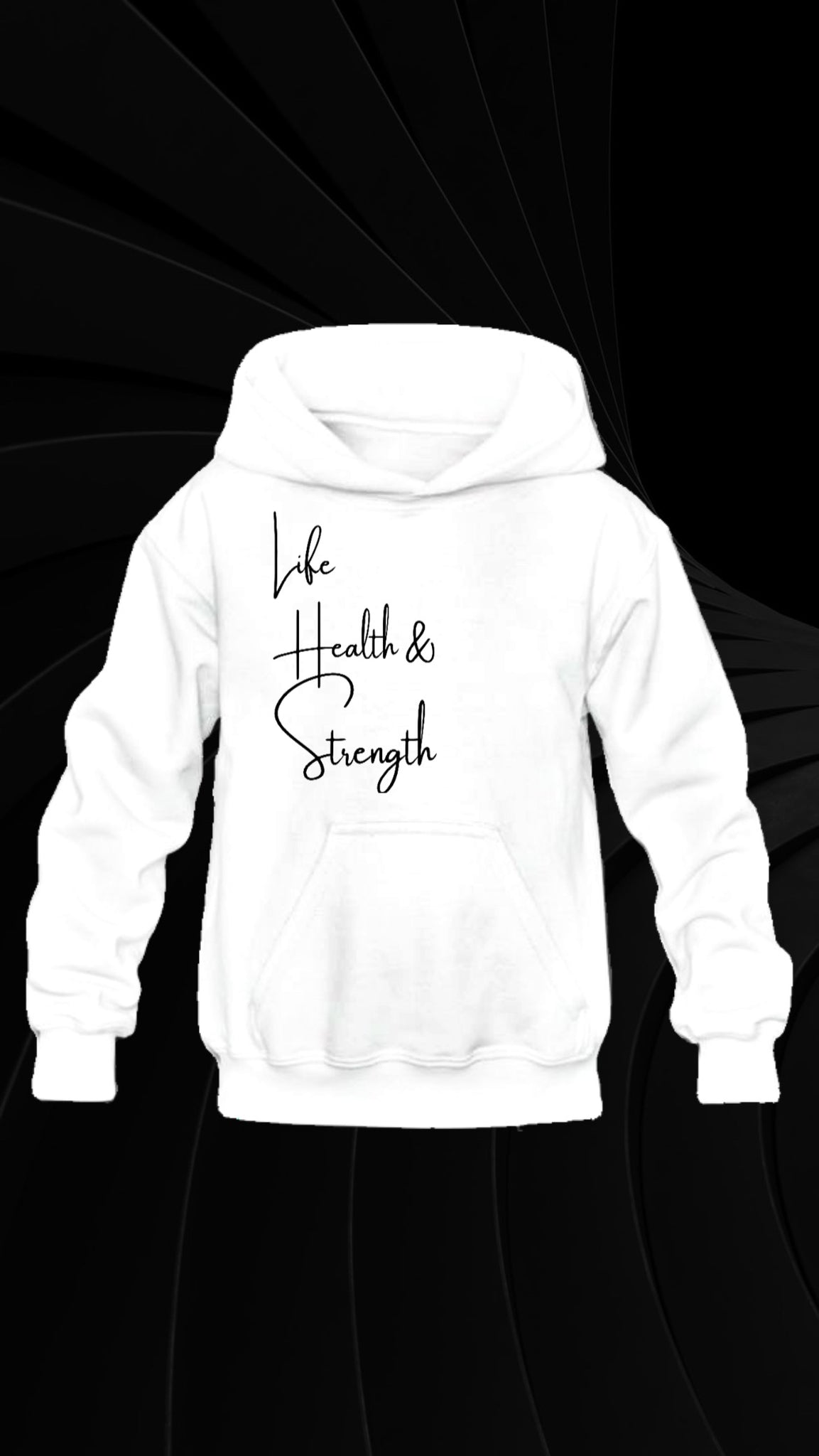 Life Health & Strength Hoodies