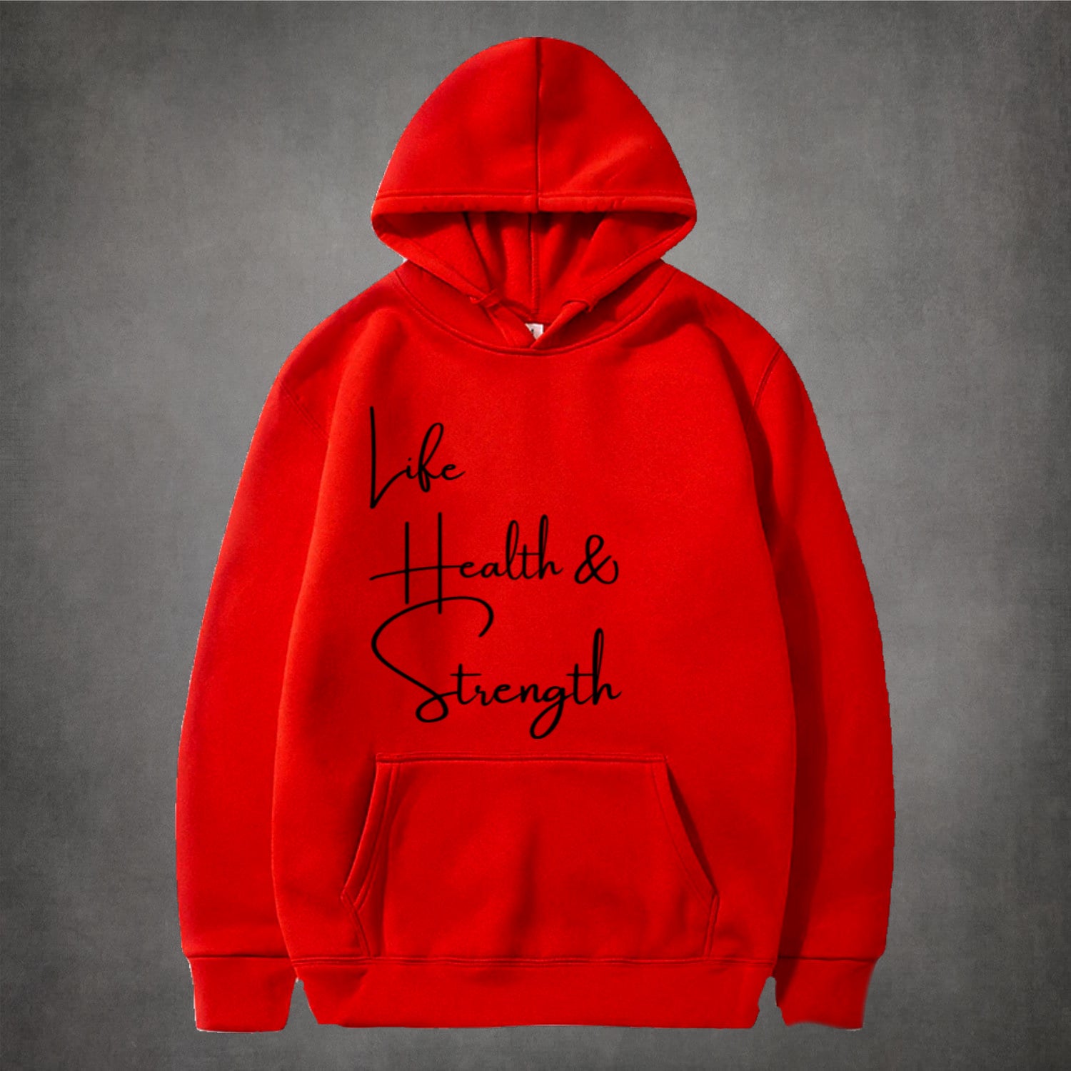 Life Health & Strength Hoodies